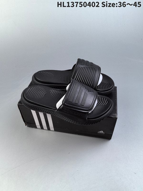 75 阿迪达斯 阿尔法 MD组合大底  魔术贴 一字拖 拖鞋 alphabounce slide  尺码:40-45 ID:HL13750402
