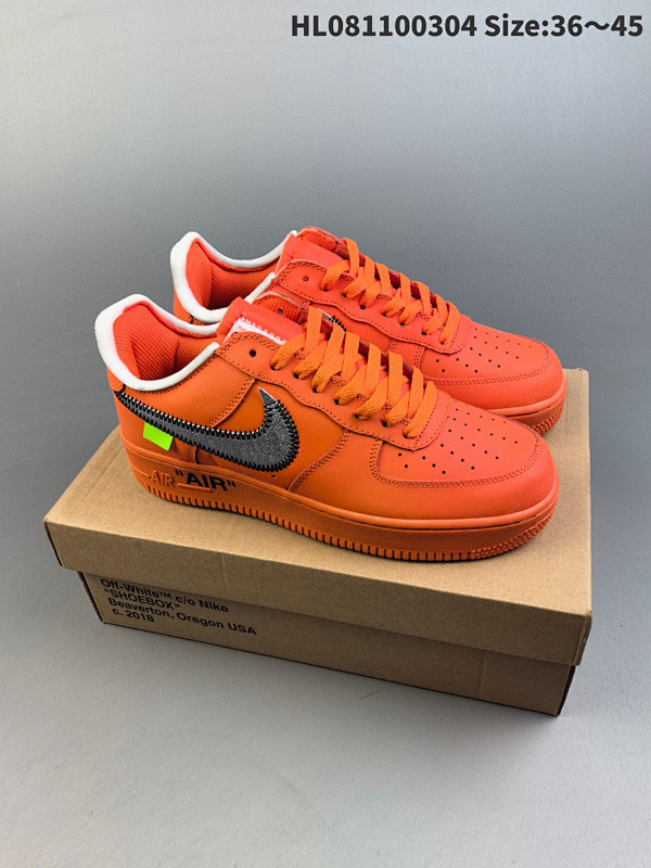 110 耐克Nike Air Force 1 Low  联名空军一号低帮百搭休闲运动板鞋货号CU9225-200 编码HL081100304 Size:3645