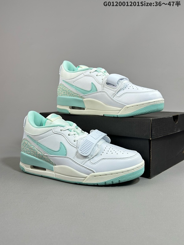 20036-47.5半  Air Jordan Legacy 312 Low 低帮 白水绿 AJ312 乔丹312代 aj312 乔312 低邦 蒂芙尼绿 乔丹篮球鞋系列货号HJ9041-100