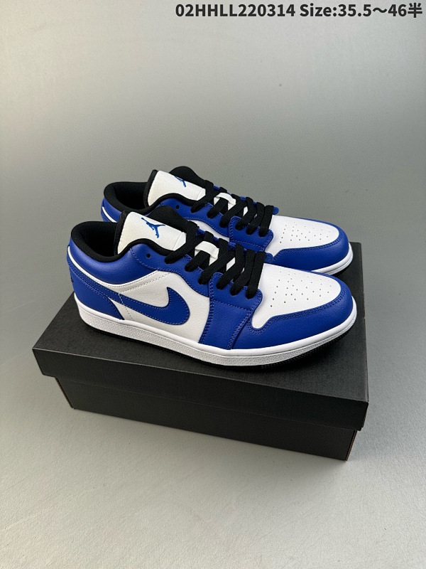 220纯原版本 Air Jordan 1 Low "Game 02HHLL220314 Size:35.546半男货号553558-124 女货号553560-124