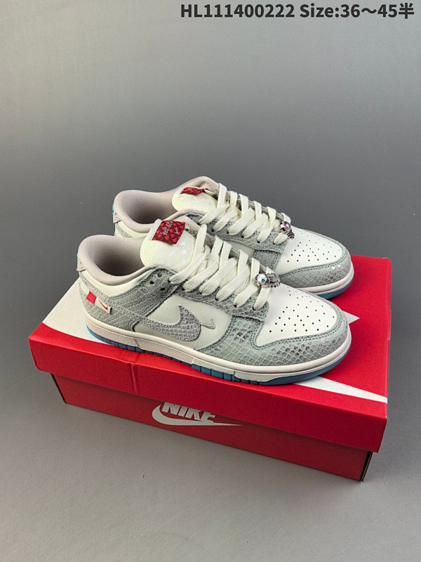 140 Nike SB Dunk Low龙年青绿米白蓝珠宝 独家版型蒸餾加工货号FZ5065-111  编码 HL111400222 Size:3645半