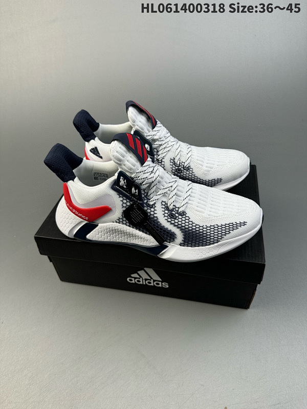 140 公司级AD 阿迪AlphaBounce  Beyond m 阿尔法10代 网面休闲跑步鞋 CG5581 ID: HL061400318 Size:3645