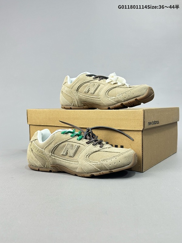 180公司级  MiuMiu 缪缪 x New Balance NB530 新百伦530 淡褐色货号5E165E_Z5O_F0379_F_D005