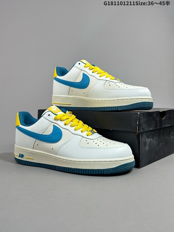 11036-45半 Air Force 1 Low 原装级别 原楦头原纸板 打造纯正空军版型专注外贸渠道 全掌内置蜂窝气垫货号CW3388-203