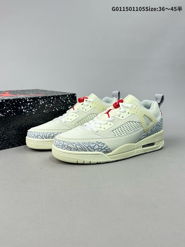 15036-45半 Air Jordan 3.5 Spizike Low "Coconut Milk" 低帮 米白 AJ3.5男货号FQ1759-100 女货号FQ3950-100