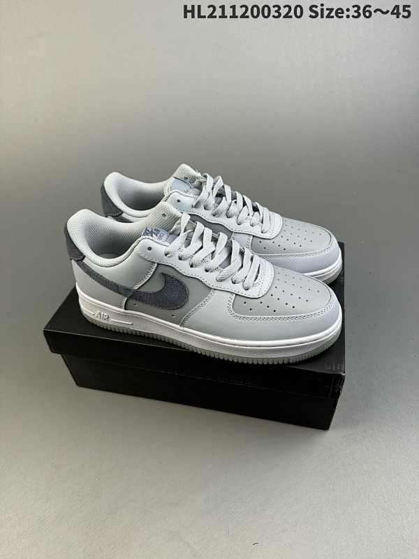 120 耐克Nike Air Force 1 Low  空军一号低帮百搭休闲运动板鞋货号FJ4170-001 ID: HL211200320 Size:3645