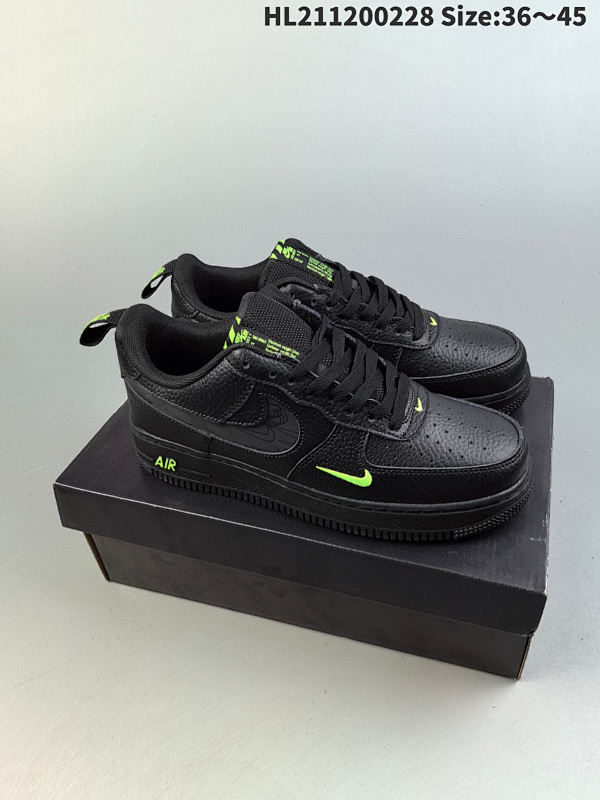120 耐克Nike Air Force 1 Low  空军一号低帮百搭休闲运动板鞋货号FV7020 ID:HL211200228 Size:3645