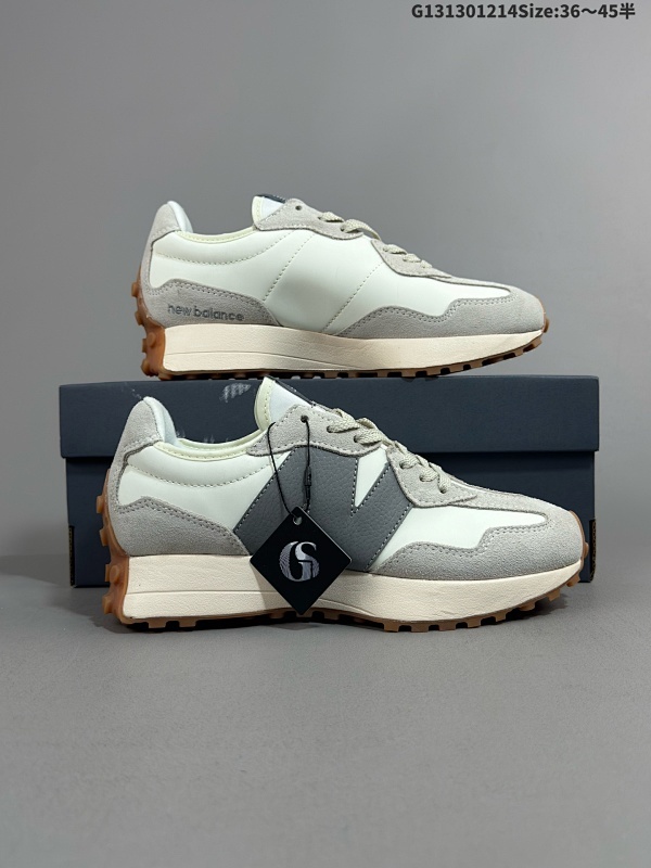 13036-45半  市面同等价位最好版本 采用翻毛皮与纤维革料拼接构成鞋面材质#中底高弹EVA发泡材质加持满丁防滑橡胶外底U327LT