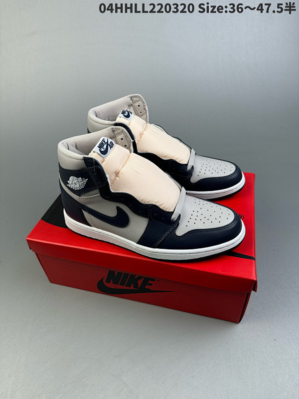 240头层带半码 Air Jordan 1 Retro High 85 "College04HHLL220320 Size:3647.5半货号BQ4422-400