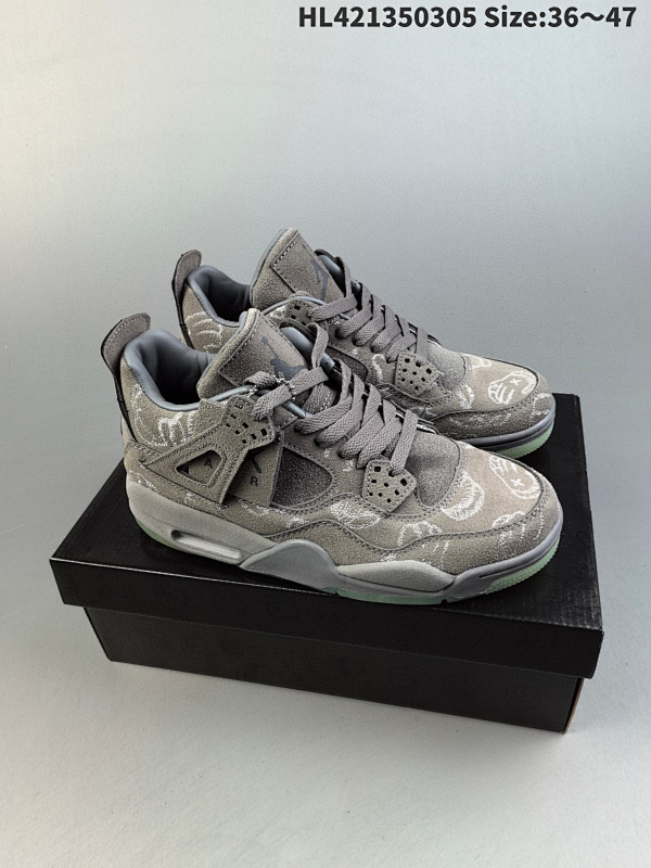 135 Nike Air Jordan 4 Retro OGFire Red迈克尔乔丹AJ4代中帮复古休闲运动文化篮球鞋 货号AQ9129-103 ID:HL421350305 Size:36