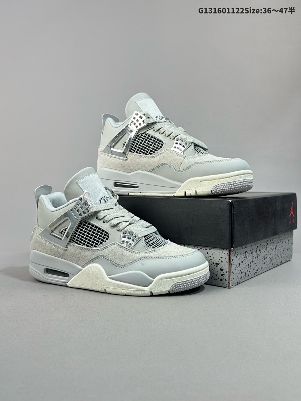 16036-47半 耐克 新款 Nike Air Jordan 4 Retro OG 中帮 迈克尔乔丹AJ4代乔4 复古休闲运动文化篮球鞋货号AQ9129-001