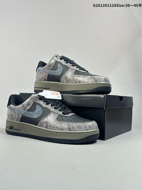 12036-45半 NIKE AIR FORCE 107 LV8 原楦头原纸板 打造纯正低帮空军版型 专注外贸渠道 全掌内置蜂窝气垫  原盒配件货号:HF2898-001