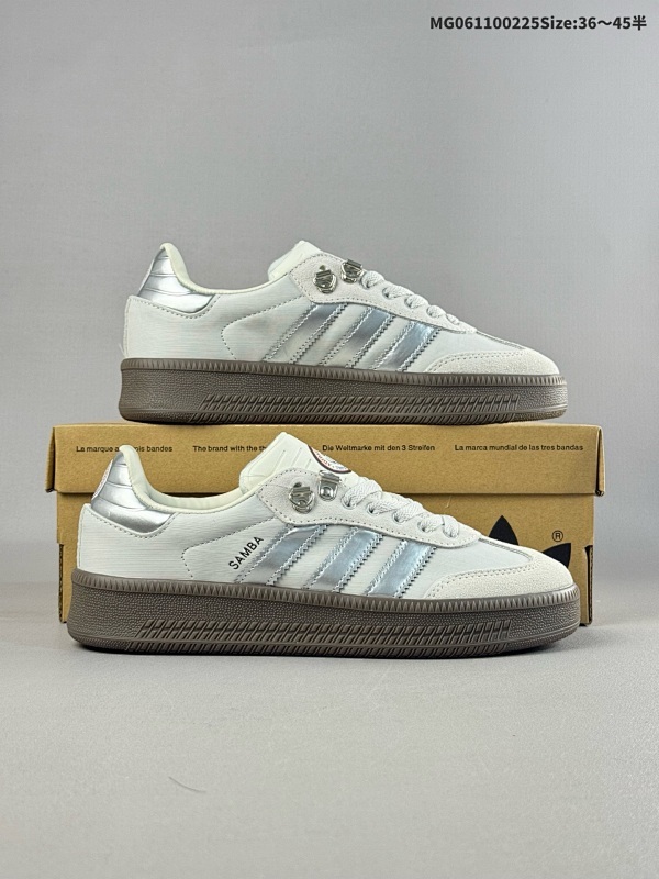 11036-45半集合一 阿迪达斯三叶草Adidas Originals Samba XLG 桑巴舞系列绅士德训足球风百搭低帮休闲运动板鞋