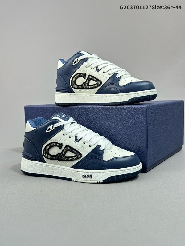 37036-44 Dior 迪奥 迪奥男鞋广东原产#配置专柜代购礼品鞋盒及配件!!#升级原楦原纸版数据开发版型#采用进口粒面头层牛皮革组合
