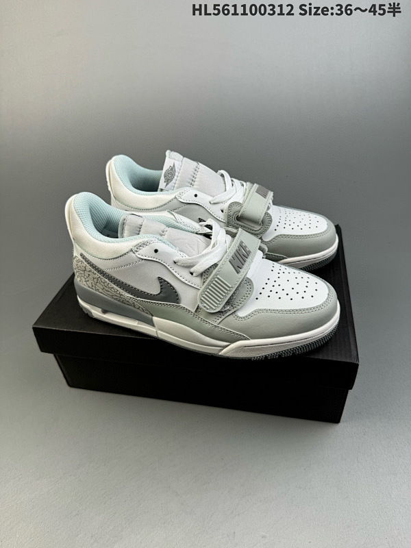 110 Air Jordan Legacy 312 Low 低帮 白灰 AJ312 乔丹312代HL561100312 Size:3645半货号FV8115-101