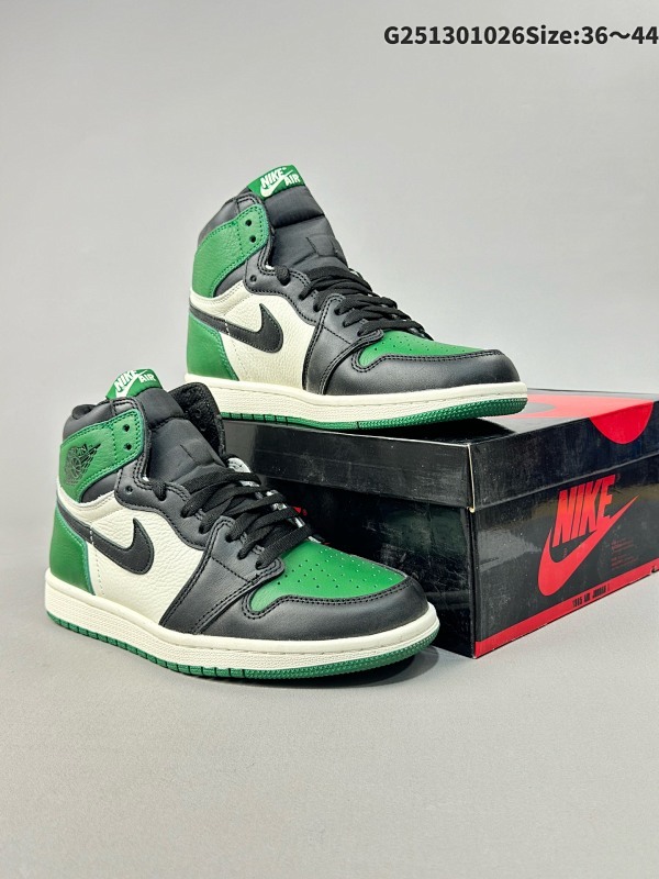 耐克Nike Air Jordan 1 Retro High OGBred ToeAJ1代迈克尔乔丹高帮经典复古百搭货号555088-700