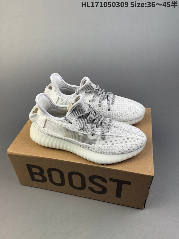 105 真爆Adidas 阿迪达斯 Yeezy Boost 350V2 椰子 3M反光 超弹力BOOST爆米花中底 脚感无可挑剔 货号FU9006 编码HL171050309 Size:36