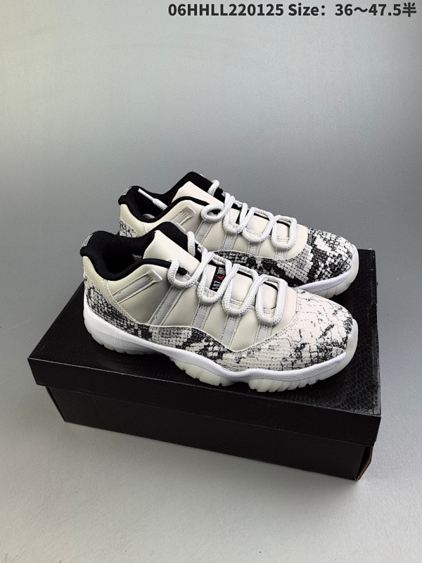 260头层真碳 Air Jordan 11 Retro Low "06HHLL220125 Size3647.5半男货号CD6846-002 女货号CD6847-002