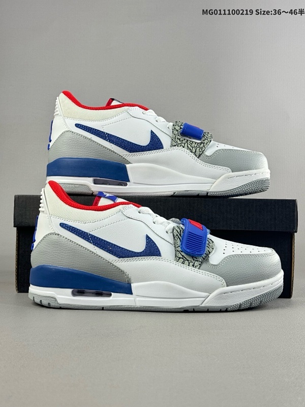 11036-46半 Air Jordan Legacy 312 Low 低帮 白蓝货号CD9054-104 CD7069-104