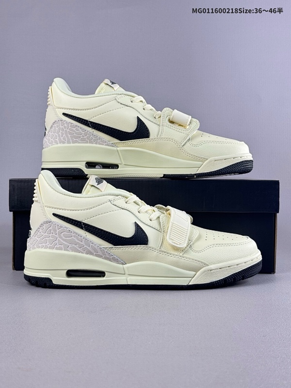 16036-46半  Air Jordan Legacy 312 Low 低帮 奶白黑 AJ312 乔丹312代 aj312 乔312 低邦 米黄黑货号HV1807-101