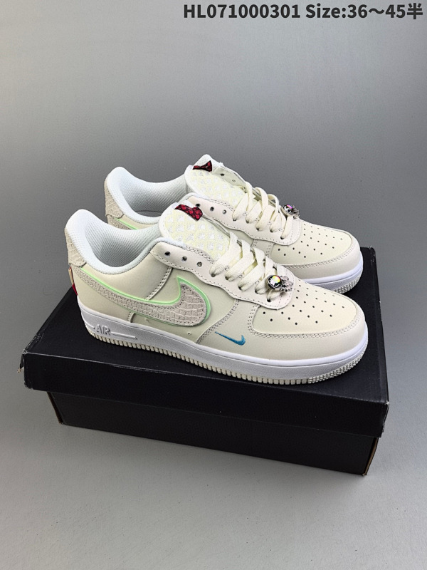 100 AF1 龙年限定NK Air Force 107 Low 空军一号HL071000301 Size:3645半