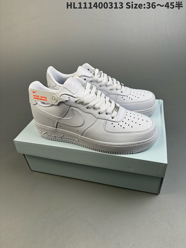 140 公司级耐克Nike Air Force 1 Low  空军一号低帮百搭休闲运动板鞋ID: HL111400313 Size:3645半货号CZ8065-100