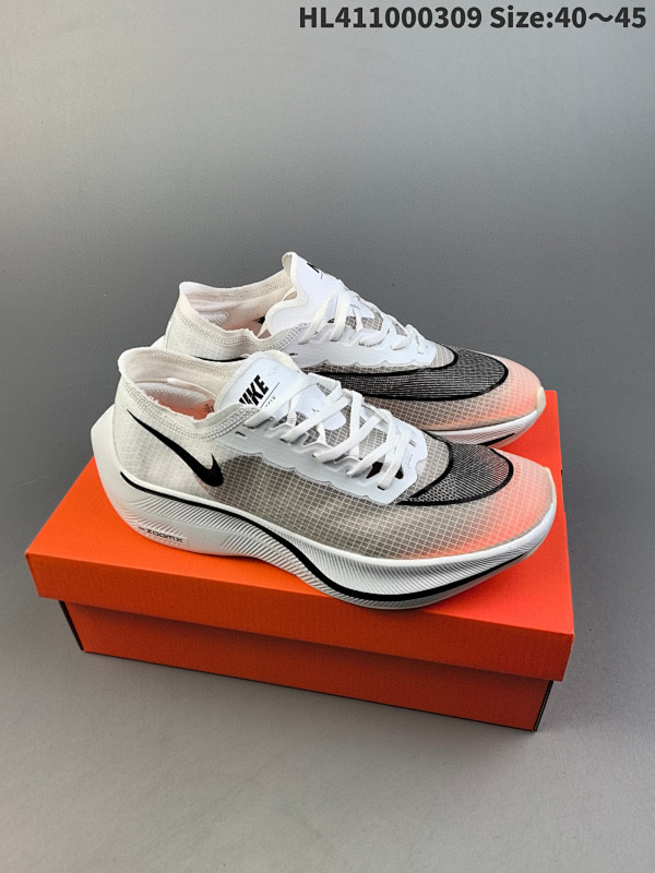 100 耐克NIKE ZoomX Vaporfly NEXT%"Volt"全新下一代超级马拉松运动跑货号:AO4568-001 ID:HL411000309 Size:4045