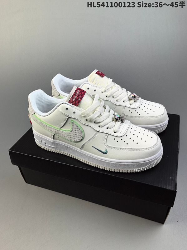 110 真标耐克Nike Air Force 1 Low  空军一号低帮百搭休闲运动板鞋ID:HL541100123 Size:3645半货号FZ5050-131