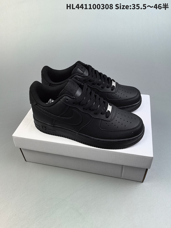 110 公司级耐克Nike Air Force 1 Low  空军一号低帮百搭休闲运动板鞋ID:HL441100308 Size:35.546半货号315122-001