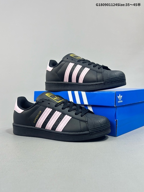 9035-45半 阿迪达斯Adidas三叶草 Originals Superstar贝壳头系列低帮经典百搭休闲运动板鞋 货号:EF5398