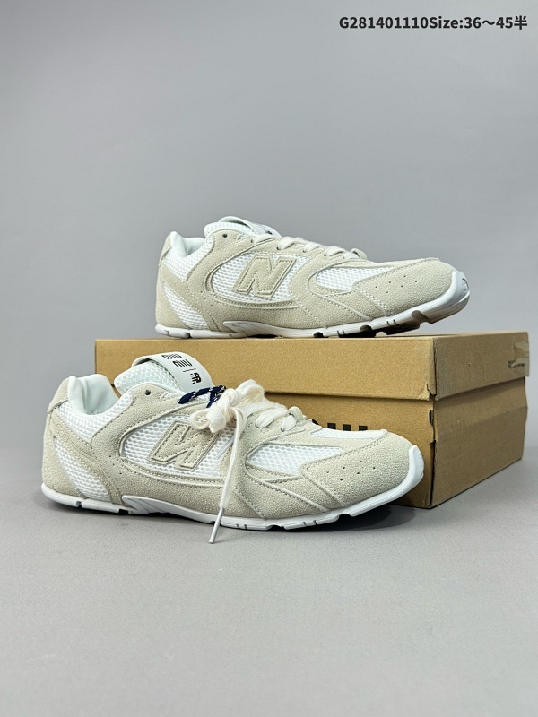 14036-45半 美拉德配色打造全新跨界合作意大利奢侈品牌/缪缪MiuMiu x NB新百伦New Balance 530 SL系列低帮经典复古休闲运动慢跑鞋