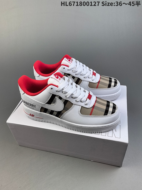 180 公司级Nike Air Force 1 Low 07 原楦头原纸板 打造纯正低帮空军版型ID:HL671800127 Size:3645半货号CW2288-111