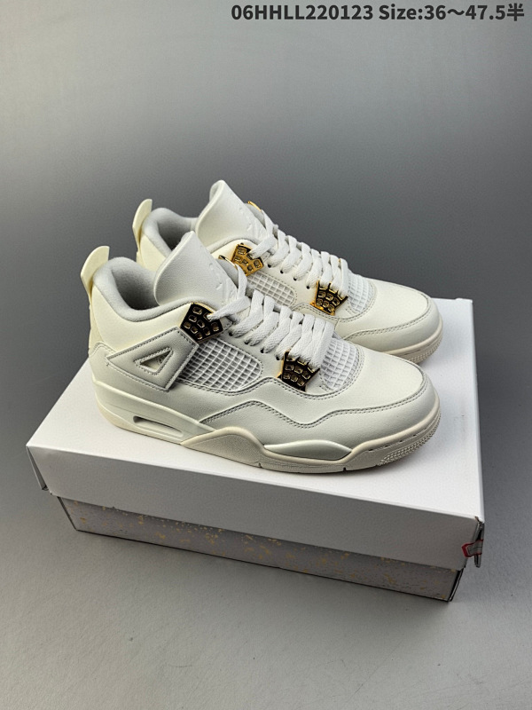 260头层带半码 Air Jordan 4 Retro Wnns "Vivid 06HHLL220123 Size:3647.5半货号AQ9129-170