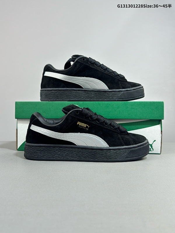 13036-45半 Puma Suede XL复古单品 彪马 防滑耐磨低帮德训板鞋 货号399415-01
