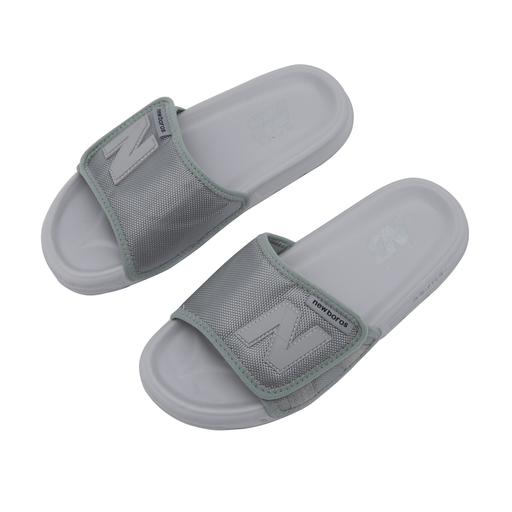 浪新百伦威 dcvtnb 自主品牌 新百伦nb一字拖拖鞋全灰,35-39码