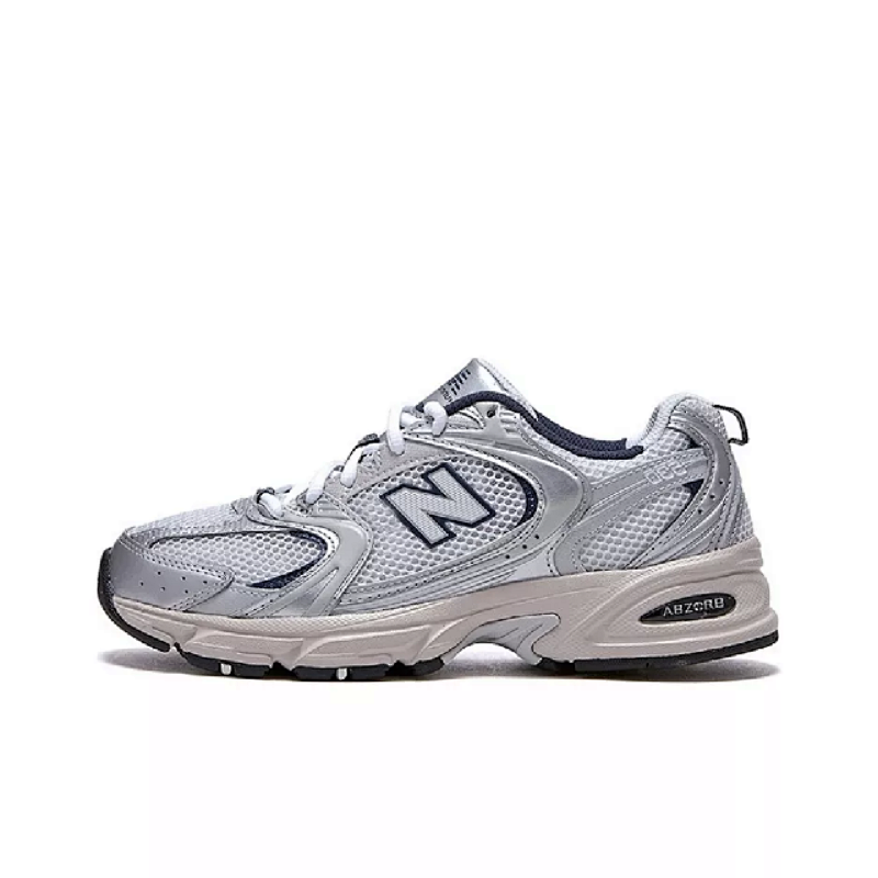 New Balance NB530 复古休闲慢跑鞋 采用原厂材料和胶水 供货天猫混迹各大专柜商场 全套模具 纯原装皮料切割 质感无敌  货号MR530VS   tr 尺码36 36.5 37 37