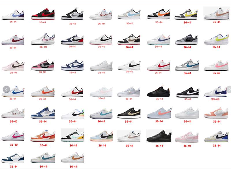 Nike耐克男女低帮板鞋2023夏季新款小白鞋运动鞋休闲鞋SZKK 36-44