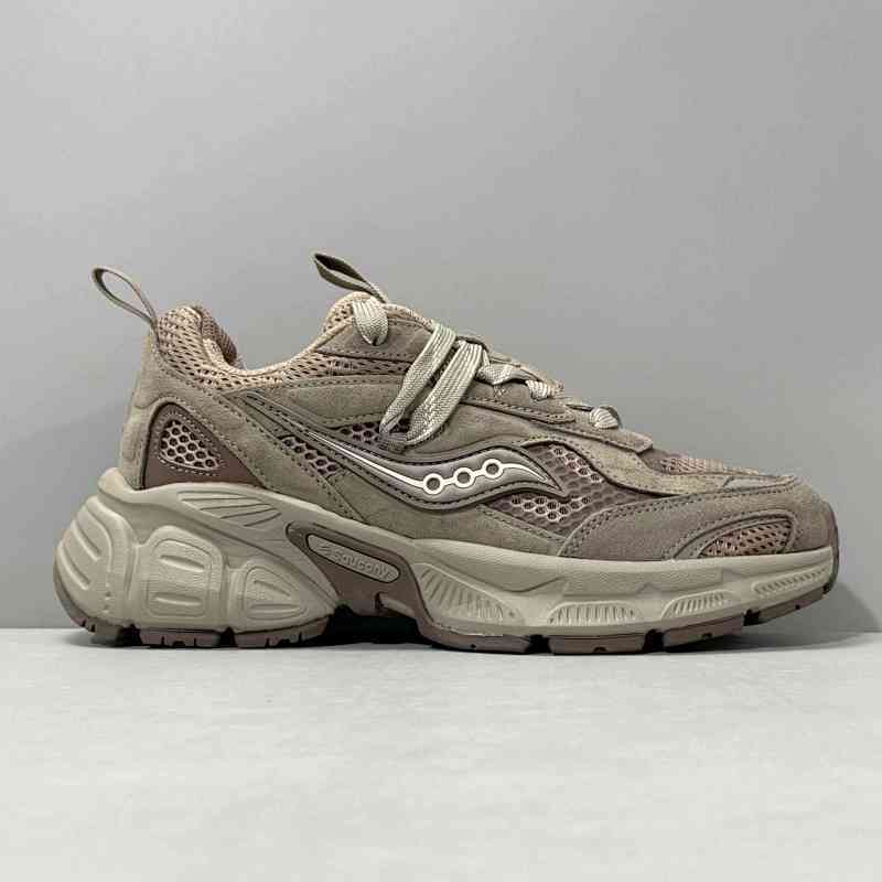 LG版本 咖啡棕色S79053-6 索康尼Saucony 2K CAVALRY 复古舒适防滑耐磨 低帮休闲跑步鞋 男女同款 咖啡棕色