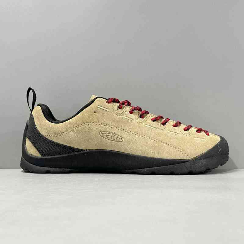 LG版本 银貂色1004347 科恩 KEEN Jasper 圆头系带 减震防滑耐磨 低帮 户外