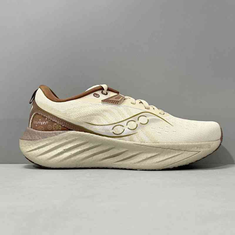 LG版本 卡基褐S20964-500 索康尼Saucony TRIUMPH 22 旗舰级缓震 慢跑训练跑步鞋 男女同款 卡基褐