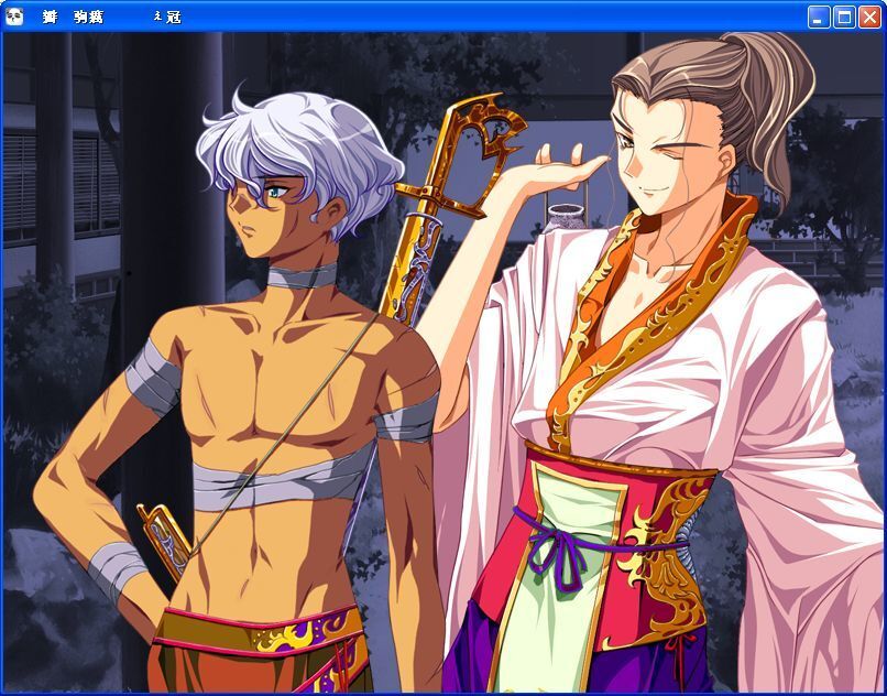 乾陀罗(左)——天竺来的奴隶,招夜(右)——色狼医生~~~用医生之名对