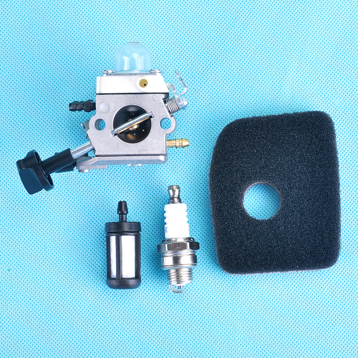 Carburetor Air Fuel Filter Tune UP Kit Fit STIHL SH56 SH56C SH86 BG86