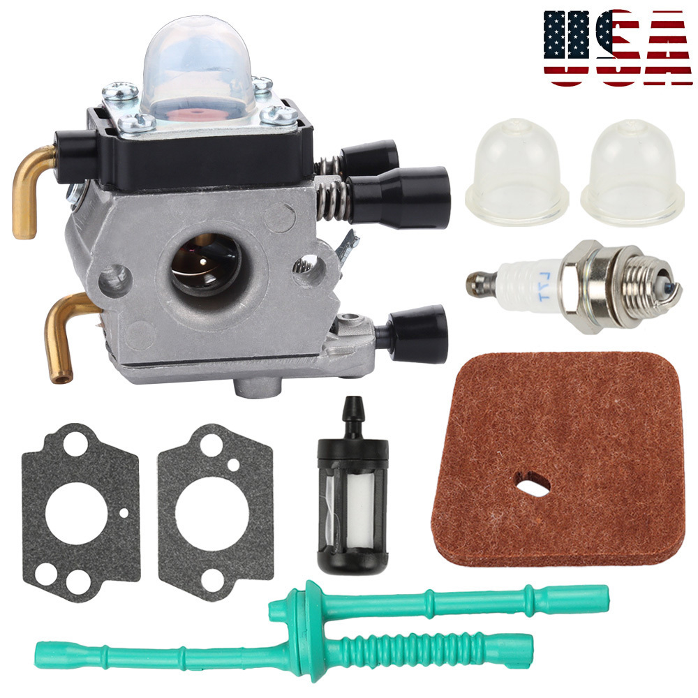 Carburetor For STIHL FS55 FS55R FS55RC KM55 HL45 KM55R FS38 w/ Fuel