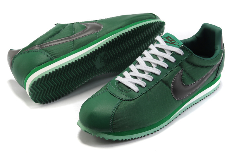 耐克阿甘跑鞋布面炮弹鞋反毛皮男鞋女鞋情侣鞋格子布系列多色