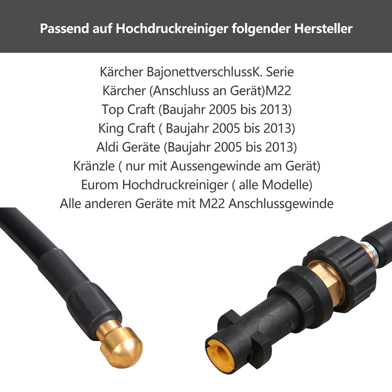 Rohrreinigungsschlauch Aldi Abflussreiniger 20M Schlauch Rohrreiniger M22