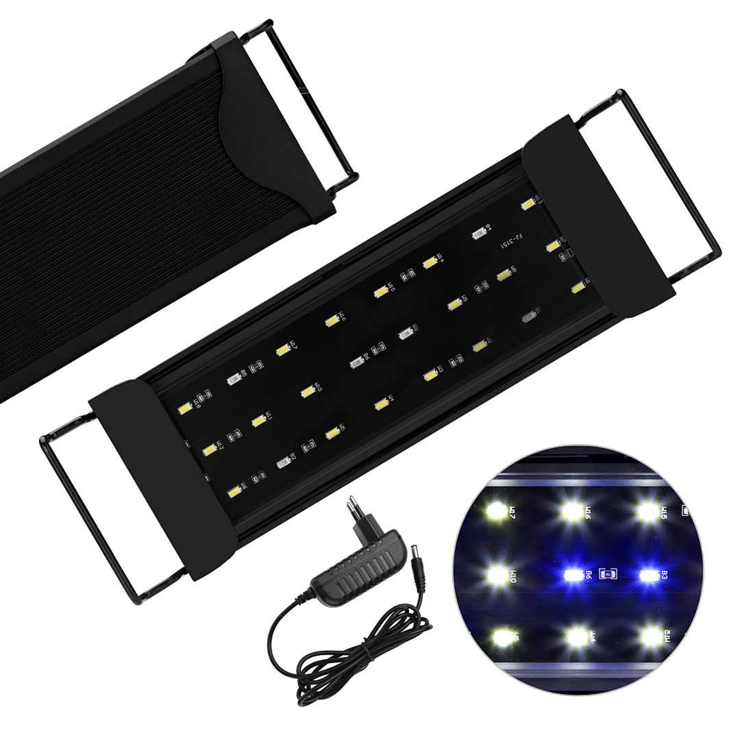 LED Aquarium Beleuchtung 30120cm Aufsetzleuchte Vollspektrum