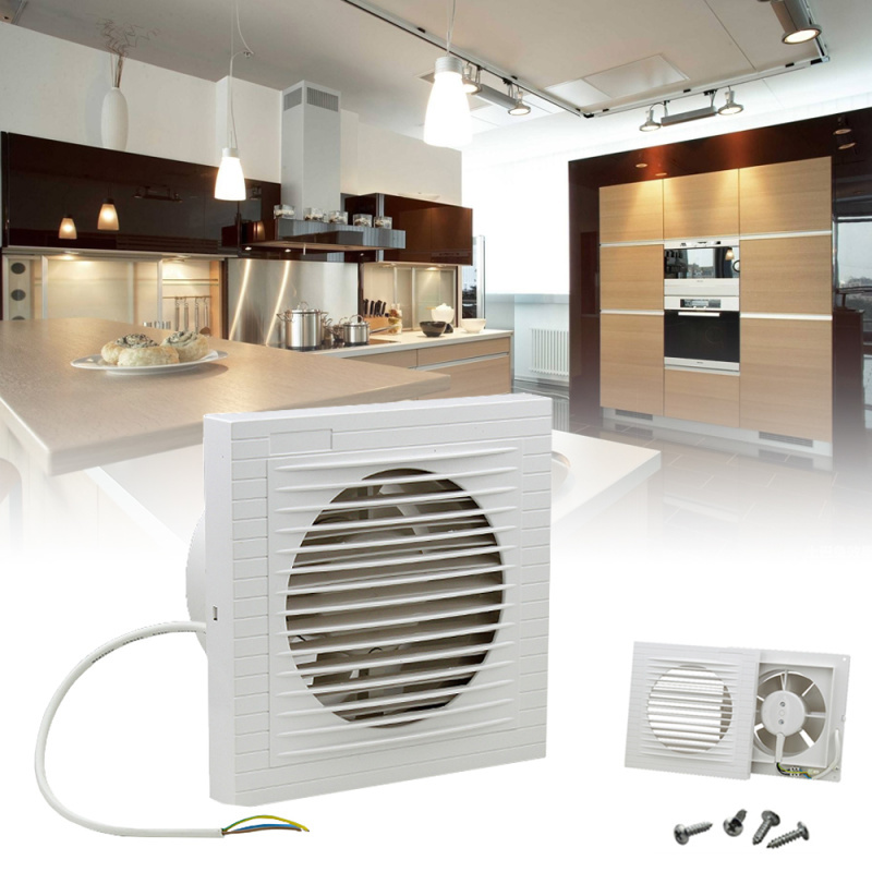 150mm Wandventilator Abluftventilator Badlüfter Gebläse Badezimmer