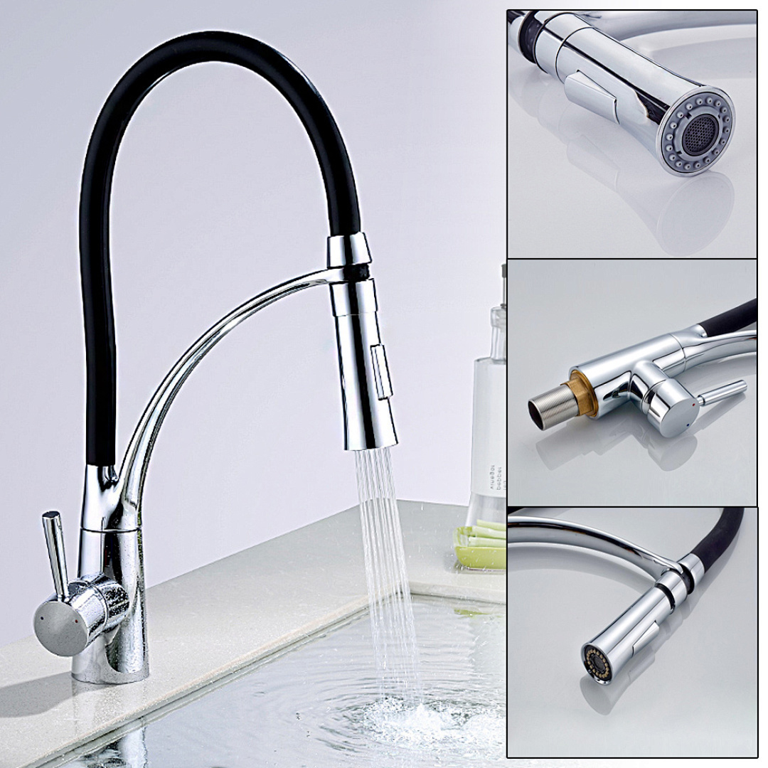 Küche Armatur 360° Küchenmischer Waschtischmischer Messing Wasserhahn