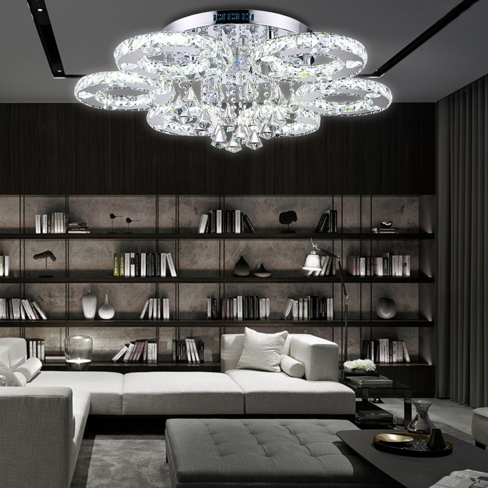 Kristall Deckenlampe 88W-96W Küche Esszimmer Schlafzimmer | eBay