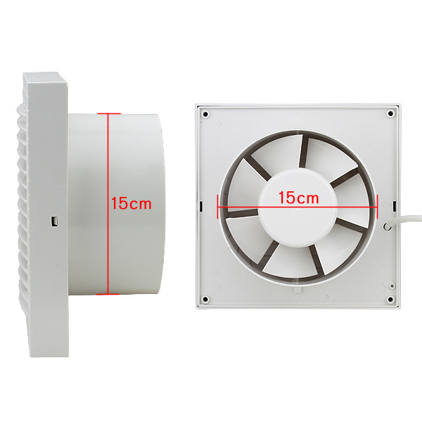 150mm Wandventilator Abluftventilator Badlüfter Gebläse Badezimmer